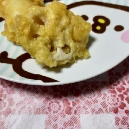 とうすけちゃんψ٩(^‿^)۶ψレンコンの天ぷら美味しかったです٩(ˊᗜˋ*)و♪
